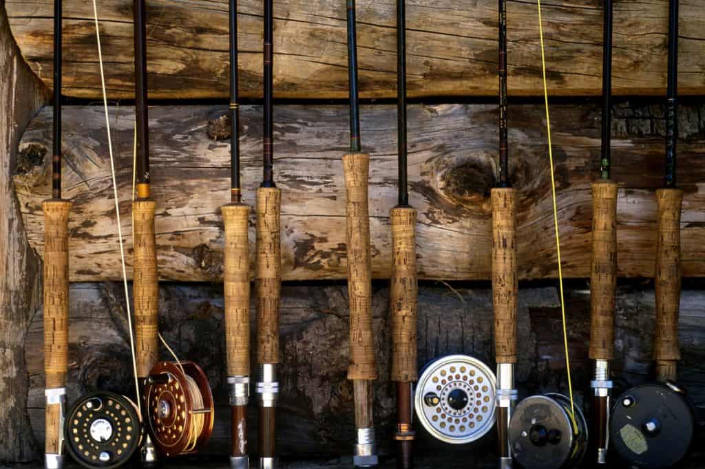 Grandpa's fishing pole collection is sentimental clutter.