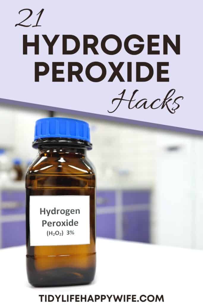 Hydrogen peroxide hacks pin
