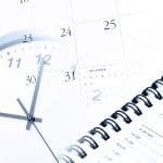 Planner,calendar and clock for an organized life