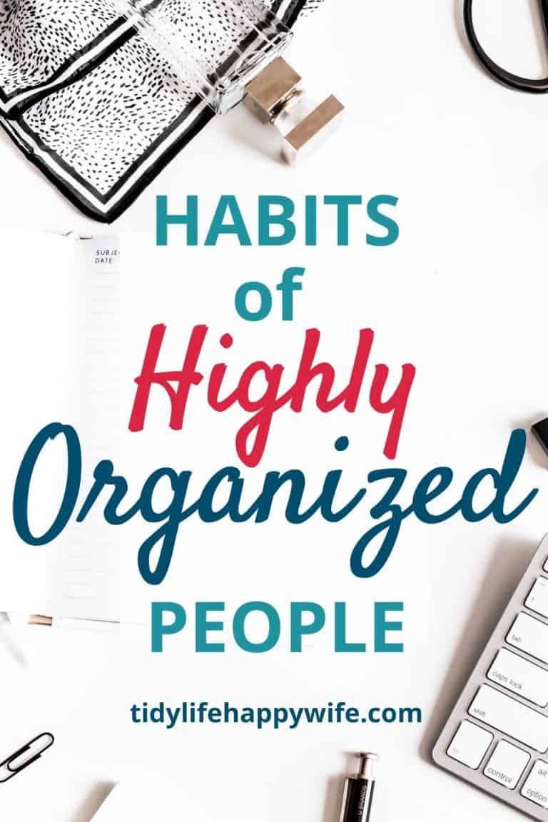 11 Easy Habits That Will Help You Stay Organized Every Day