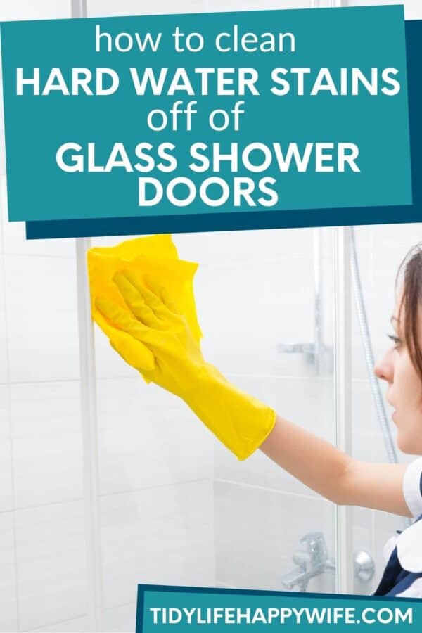 How to Remove Hard Water Stains From Glass Shower Doors